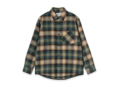 Carhartt WIP L/S Dern Shirt "Dern Check Hamilton Brown"