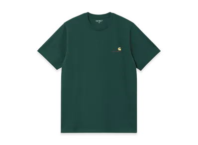 Carhartt WIP S/S American Script T-Shirt "Dark Fir"