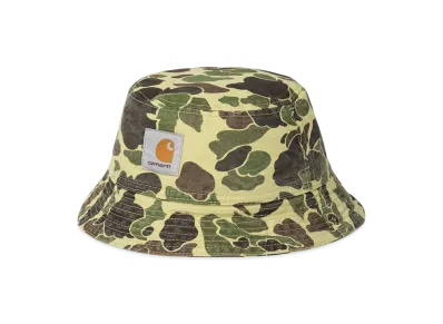 Carhartt WIP Duck Bucket Hat "Camo Duck Green Stone Washed"