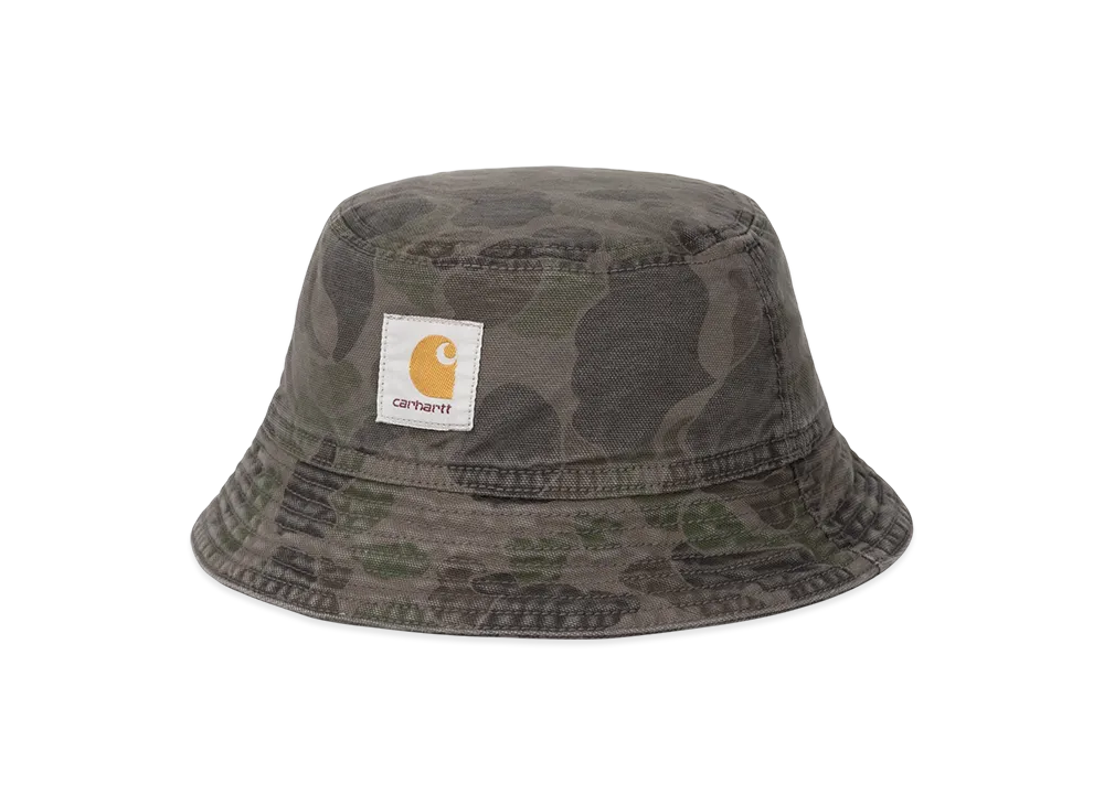 Carhartt WIP Duck Bucket Hat "Camo Duck Green/Porphyry Garment Dyed"