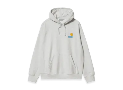 Carhartt WIP Hooded Kompakt Sweat "Ash Heather"