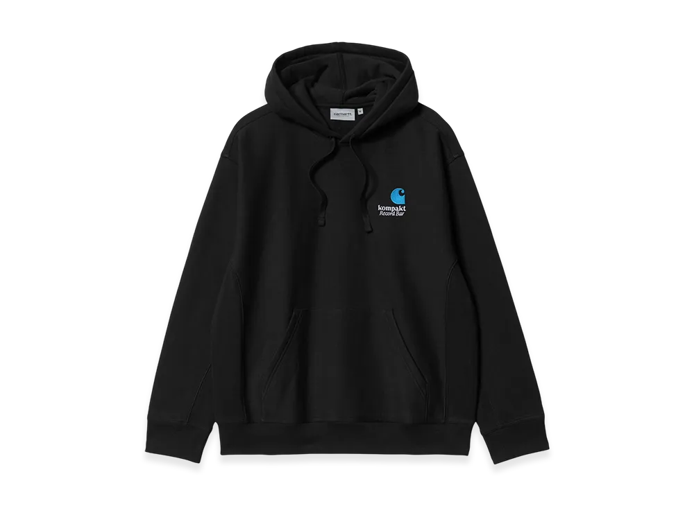 Carhartt WIP Hooded Kompakt Sweat "Black"