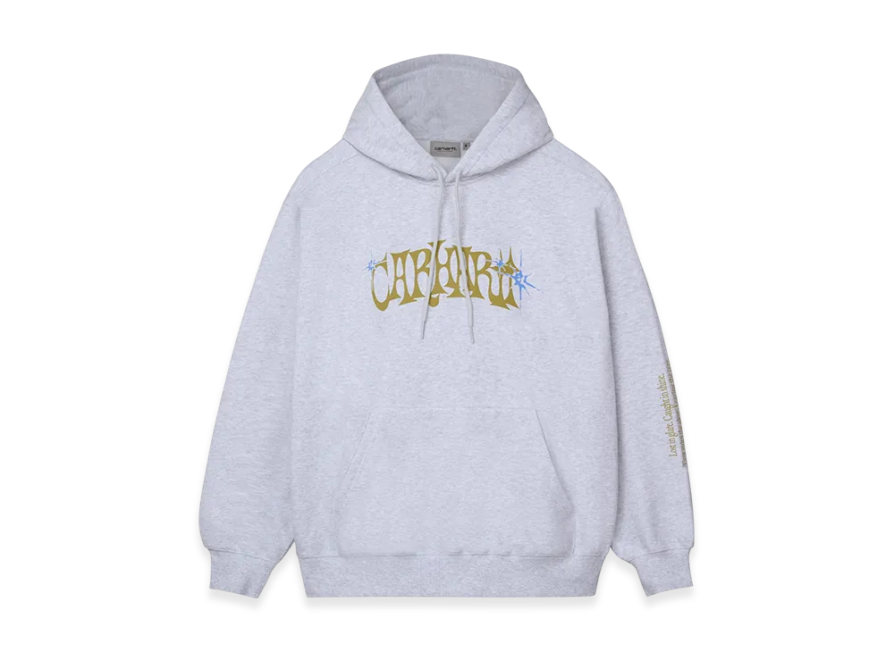 Carhartt WIP Hooded Bedazzle Sweat "Ash Heather"