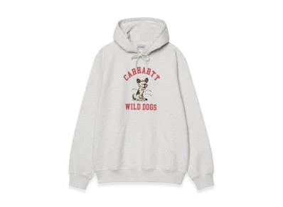 Carhartt WIP Hooded Wild Dog Sweat "Ash Heather"