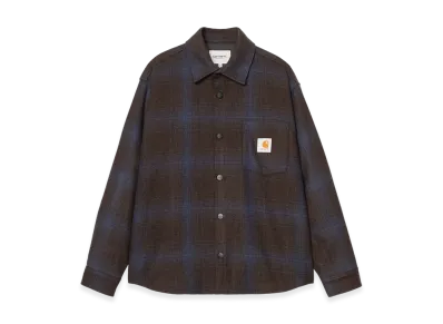 Carhartt WIP Brennan Shirt Jac "Brennan Check Palisander/Jupiter"