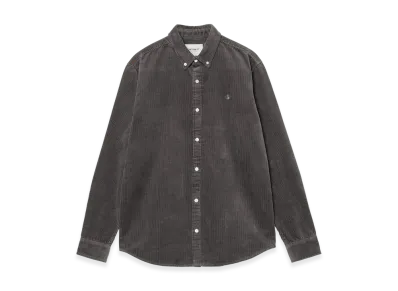 Carhartt WIP L/S Madison Cord Shirt "Graphite/Graphite"