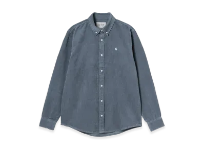 Carhartt WIP L/S Madison Cord Shirt "Angelite/Angelite"