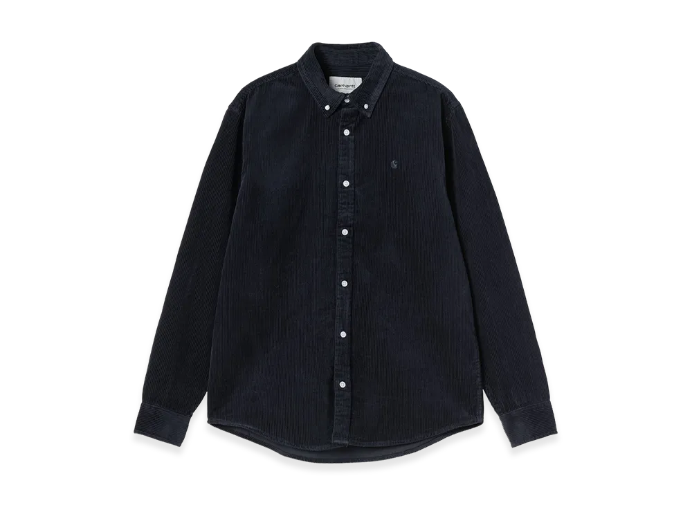 Carhartt WIP L/S Madison Cord Shirt "Dark Navy/Dark Navy"