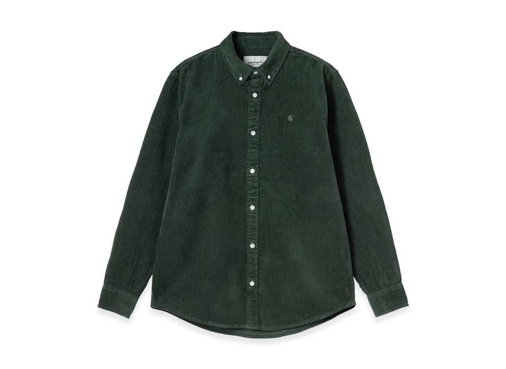 Carhartt WIP L/S Madison Cord Shirt "Sycamore Tree"