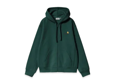 Carhartt WIP Hooded American Script Jacket "Dark Fir"