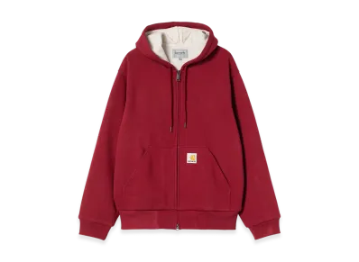 Carhartt WIP Active Sweat Jacket "Scarlet(Stone Washed)"