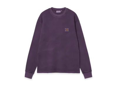 Carhartt WIP L/S Vista Waffle T-Shirt "Lakers(Garment Dyed)"