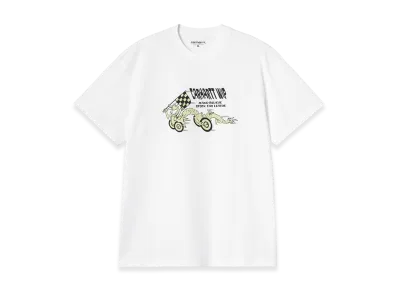 Carhartt WIP S/S Make Believe League T-Shirt "White"