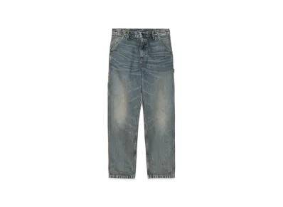 Carhartt WIP Single Knee Pant "Blue(Worn Used Wash)"