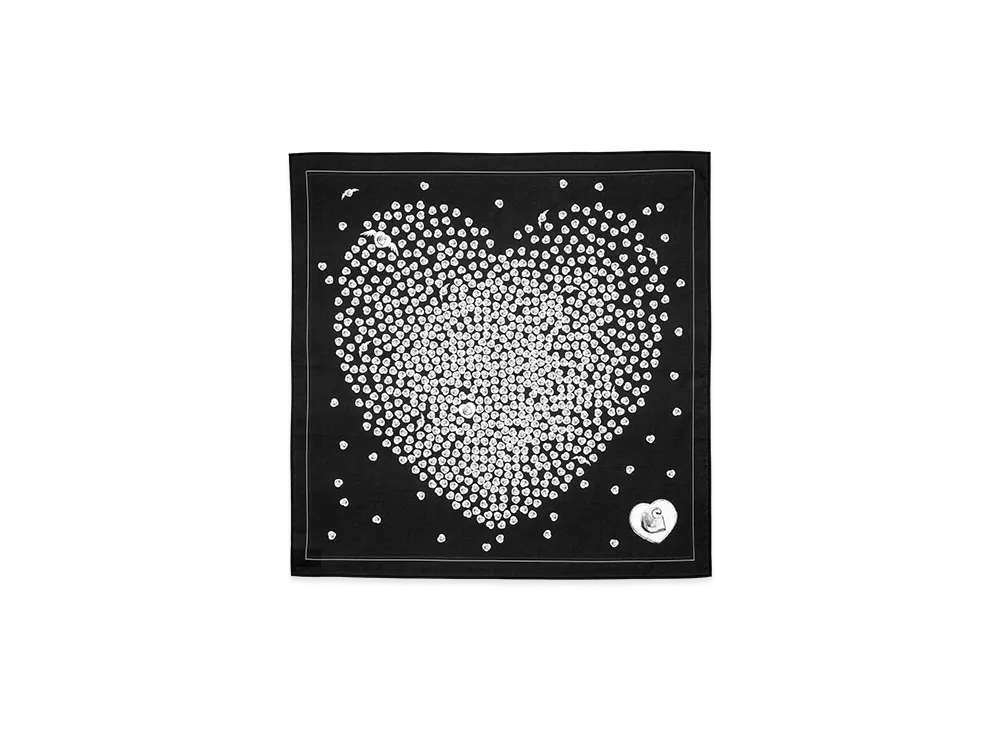 Carhartt WIP Heart To Hartt Bandana "Black"