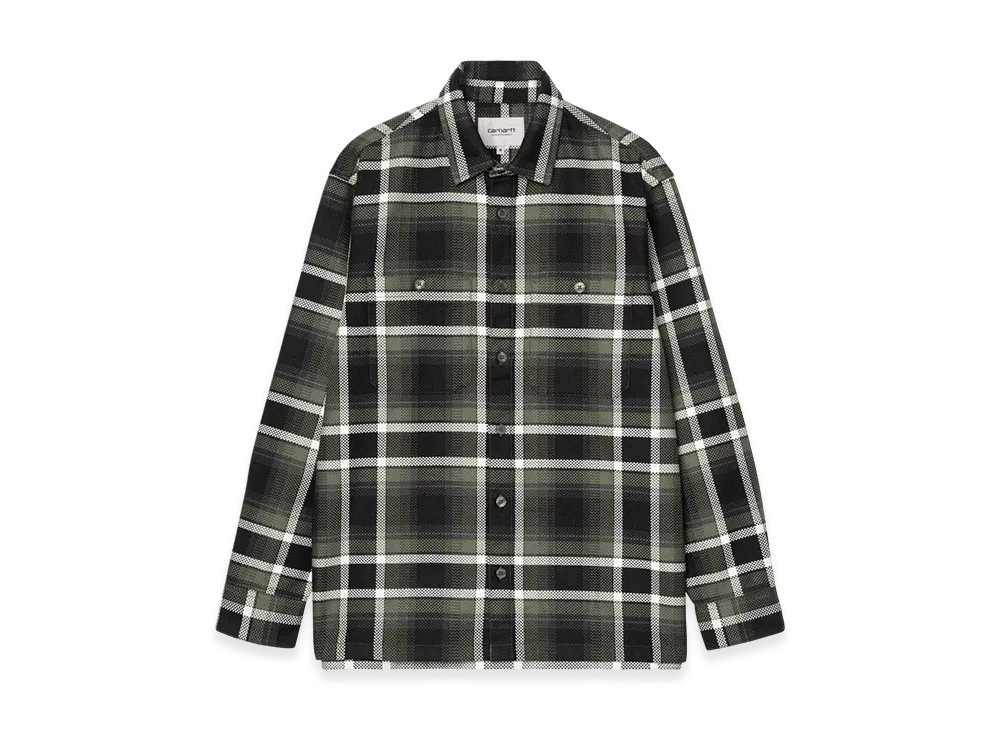 Carhartt WIP L/S Vaughn Shirt "Vaughn Check Opuntia"