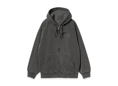 Carhartt WIP Hooded Vista Jacket "Black(Garment Dyed)"