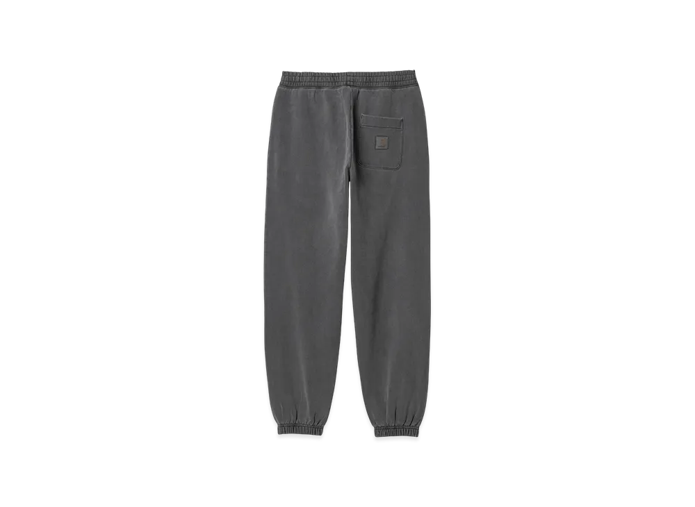 Carhartt WIP Vista Grand Sweat Pant "Black(Garment Dyed)"