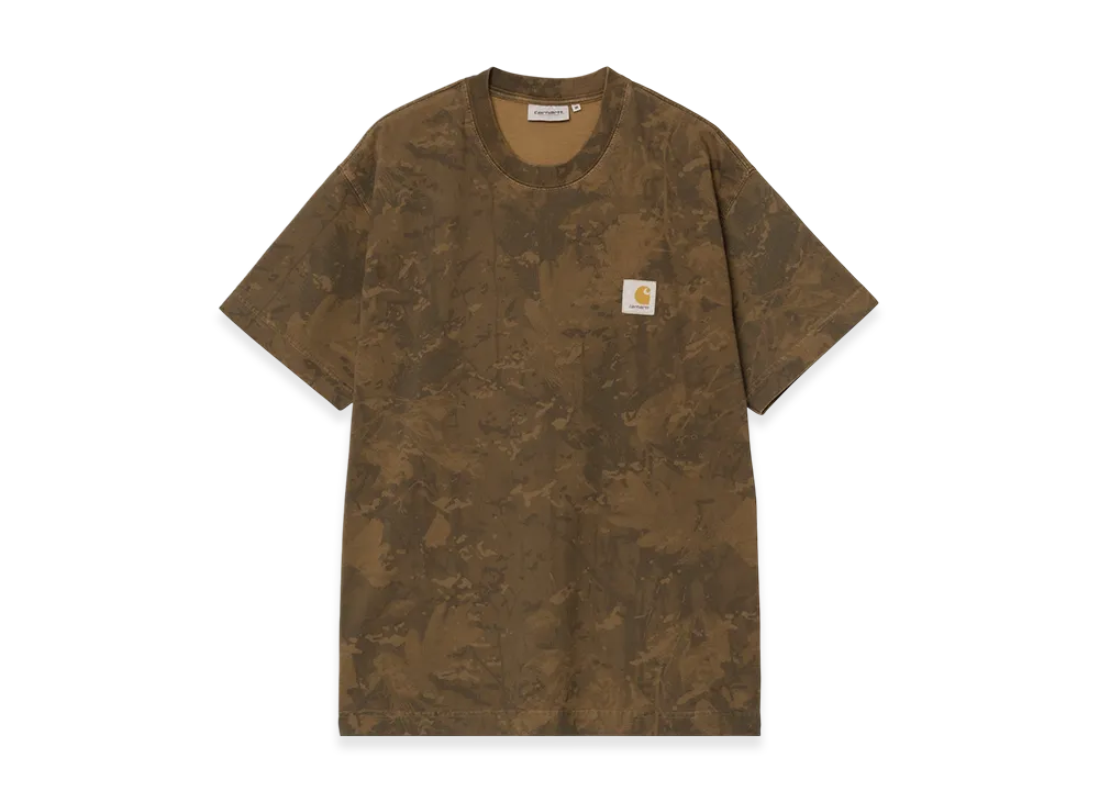 Carhartt WIP S/S Camo Combi T-Shirt "Camo Combi Green/Hamilton Brown(Garment Dyed)"