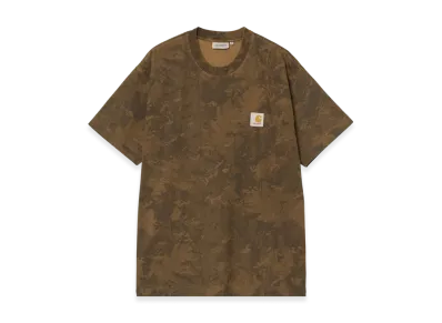 Carhartt WIP S/S Camo Combi T-Shirt "Camo Combi Green/Hamilton Brown(Garment Dyed)"