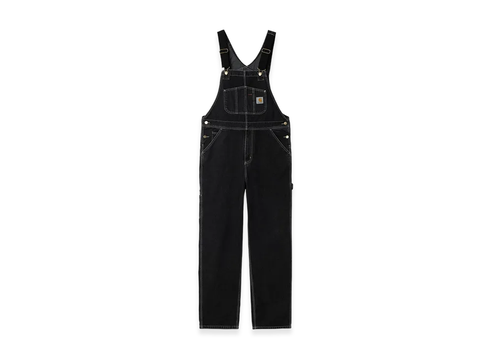 Carhartt WIP Bib Overall "Black(Stone Washed)"