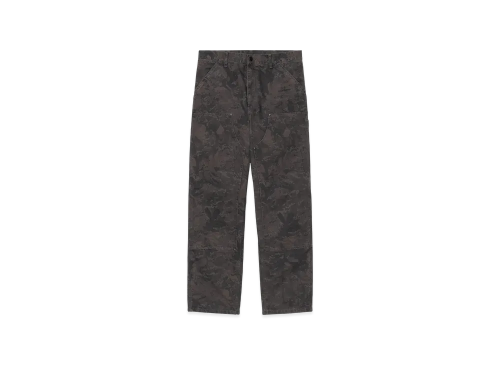 Carhartt WIP Double Knee Pant "Camo Combi Green/Graphite(Garment Dyed)"