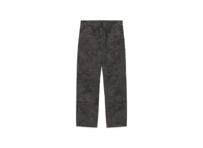 Carhartt WIP Double Knee Pant "Camo Combi Green/Graphite(Garment Dyed)"