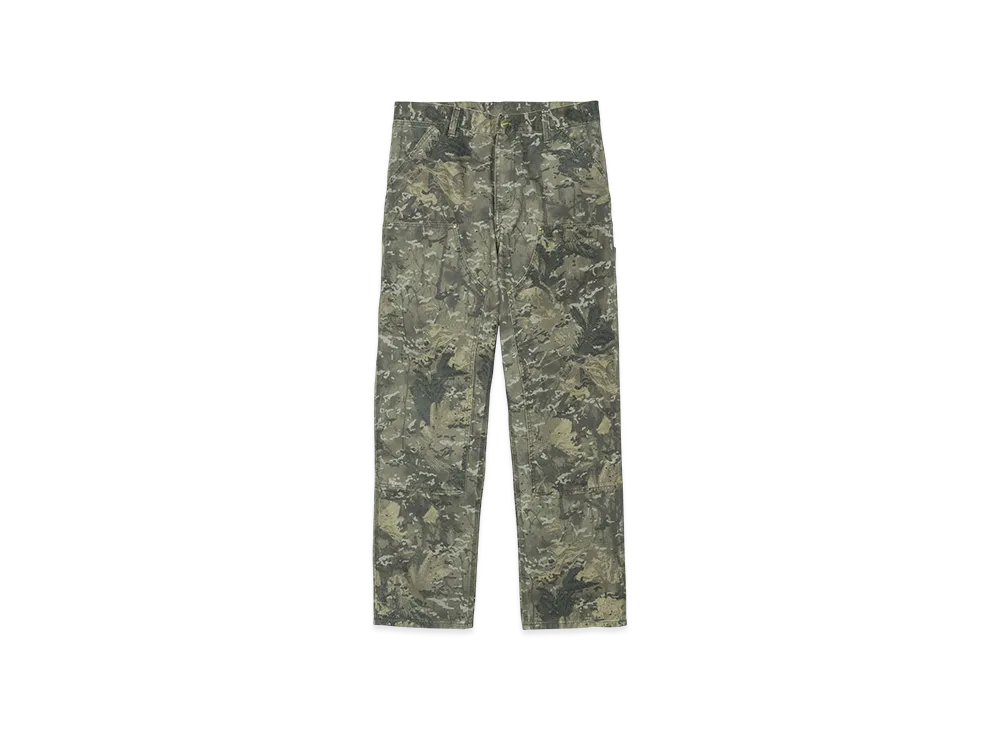 Carhartt WIP Double Knee Pant "Camo Combi Green(Stone Washed)"