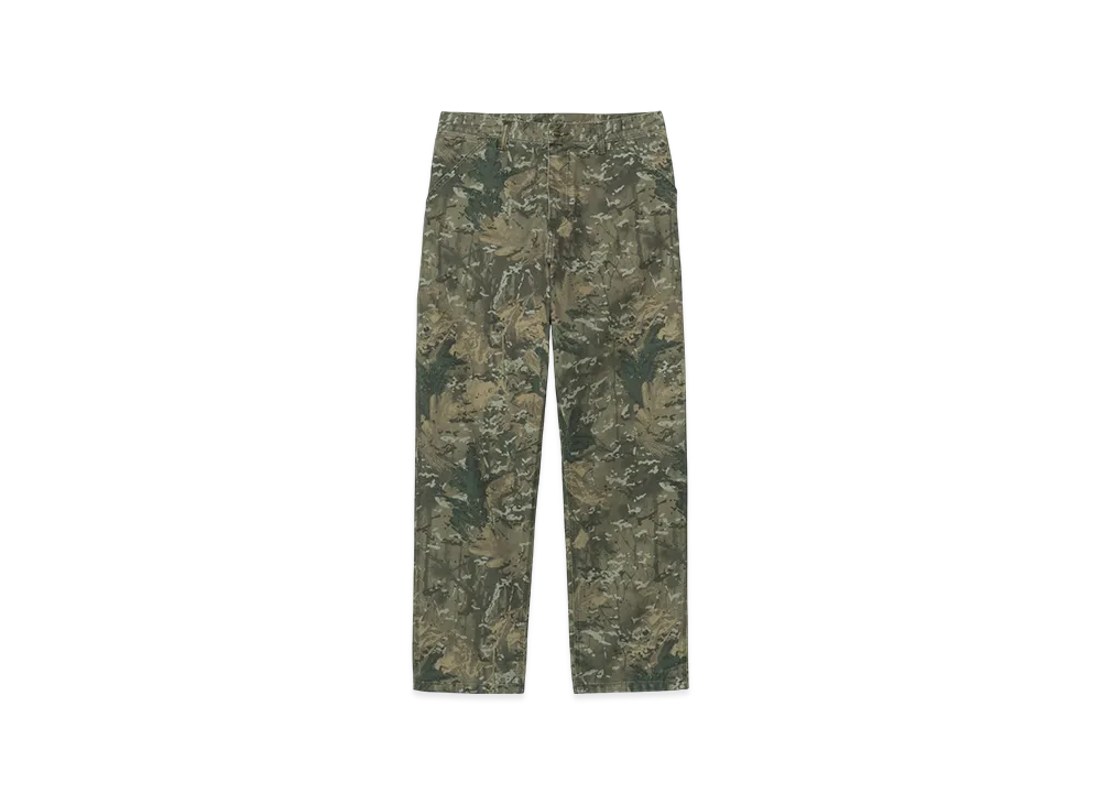 Carhartt WIP Single Knee Pant "Camo Combi Green(Stone Washed)"