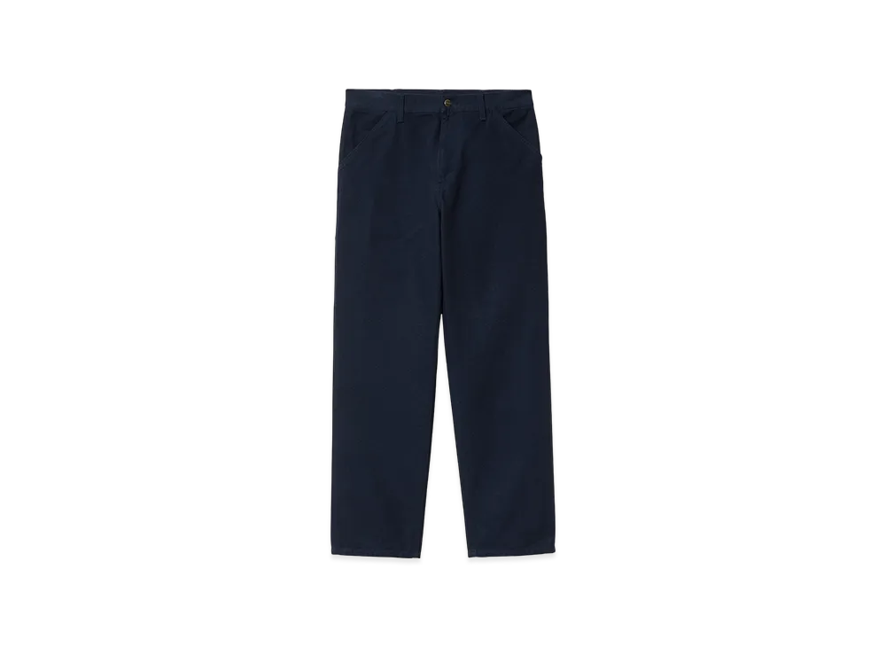Carhartt WIP Single Knee Pant "Dark Navy(Rinsed)"