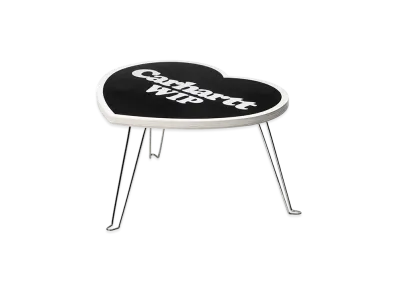 Carhartt WIP Heart Folding Table "Black/White"