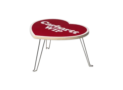 Carhartt WIP Heart Folding Table "Scarlet/White"