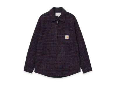 Carhartt WIP Bellamy Shirt Jac "Bellamy Check, Deep Night"