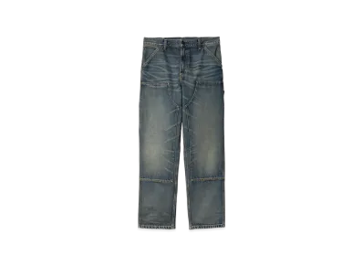 Carhartt WIP Double Knee Pant "Blue(Worn Used Wash)"