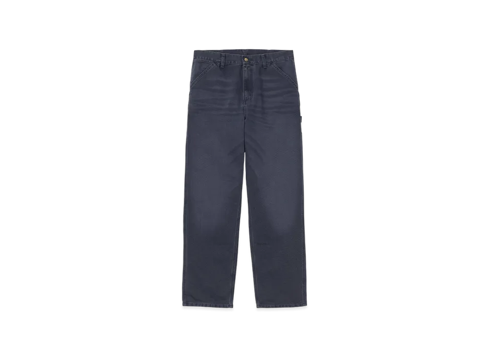 Carhartt WIP Single Knee Pant "Dark Navy(Stone Canvas)"