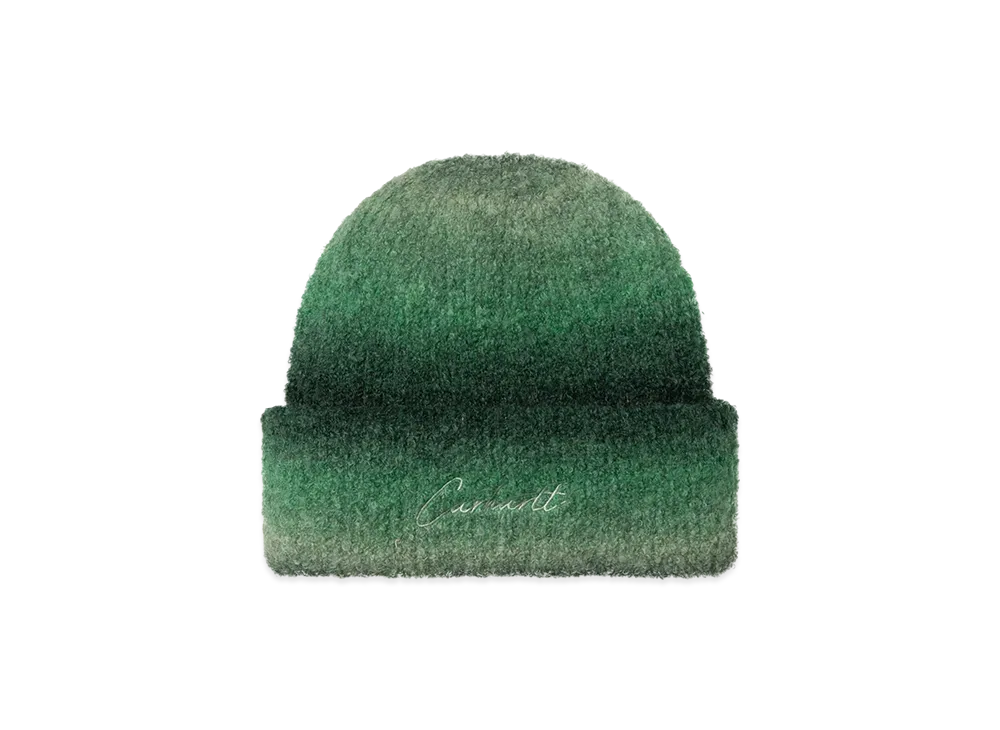 Carhartt WIP Tony Beanie "Tony Stripe Jacquard, Dark Fir/Pale Olive"