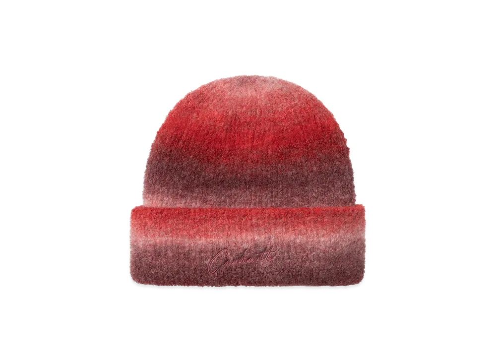 Carhartt WIP Tony Beanie "Tony Stripe Jacquard, Palisander/Glassy Pink"