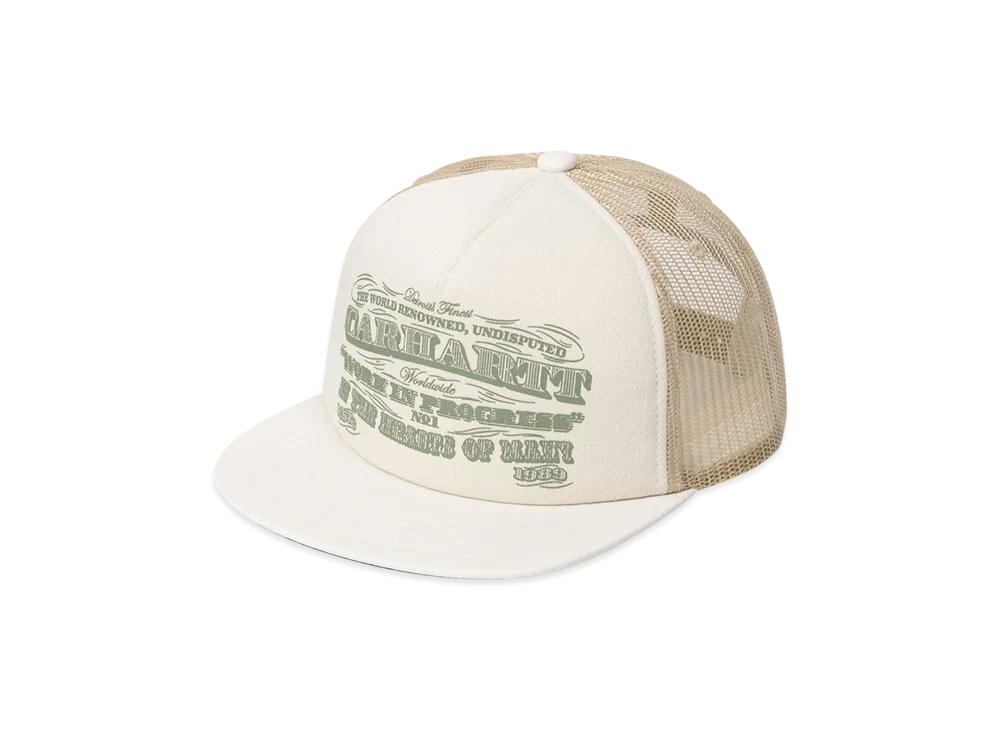 Carhartt WIP 3 One 3 Trucker Cap "Wax"