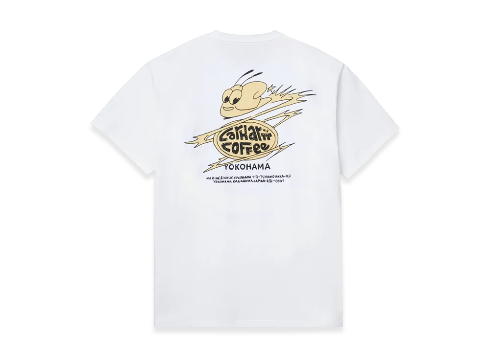 Carhartt WIP Coffee capsule Yokohama Tee "White"