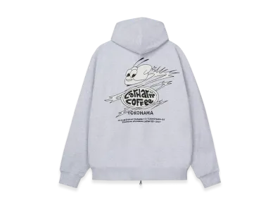 Carhartt WIP Coffee capsule Yokohama Hoodie "Grey"