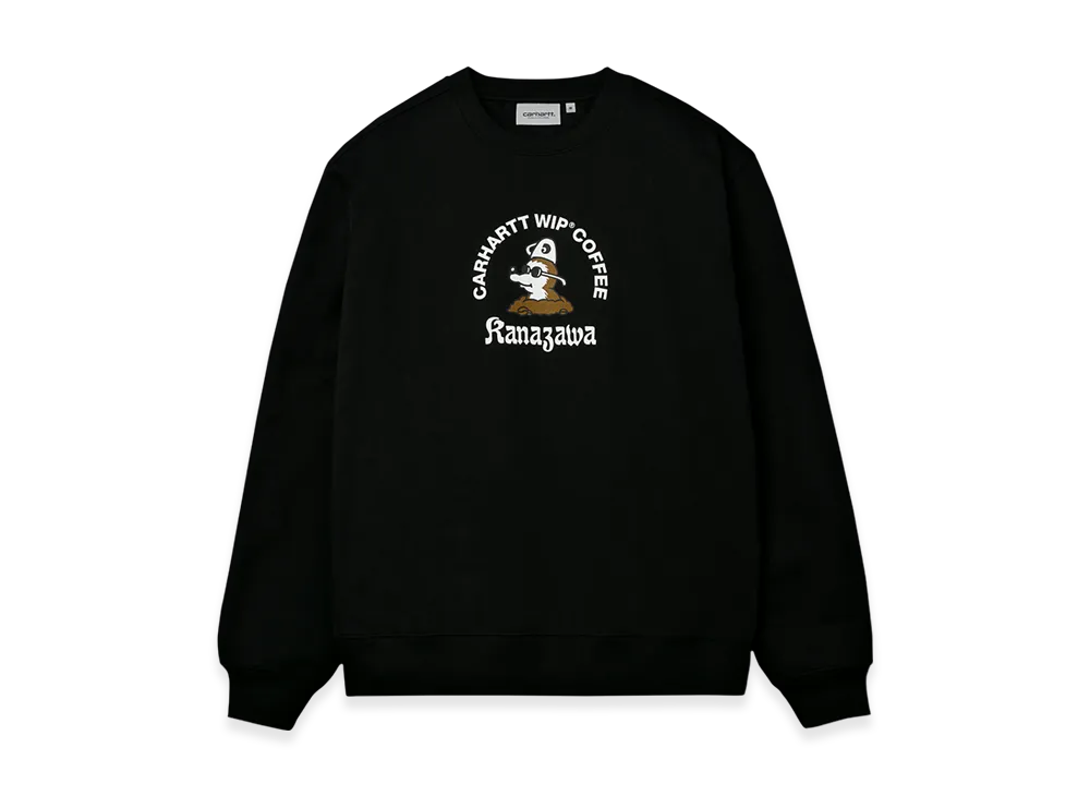 Carhartt WIP Coffee capsule Kanazawa Sweatshirt "Black"