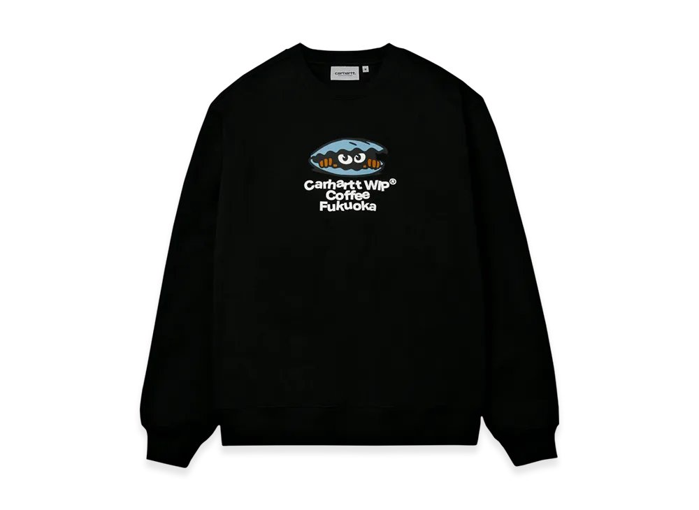 Carhartt WIP Coffee capsule Fukuoka Sweatshirt "Black"