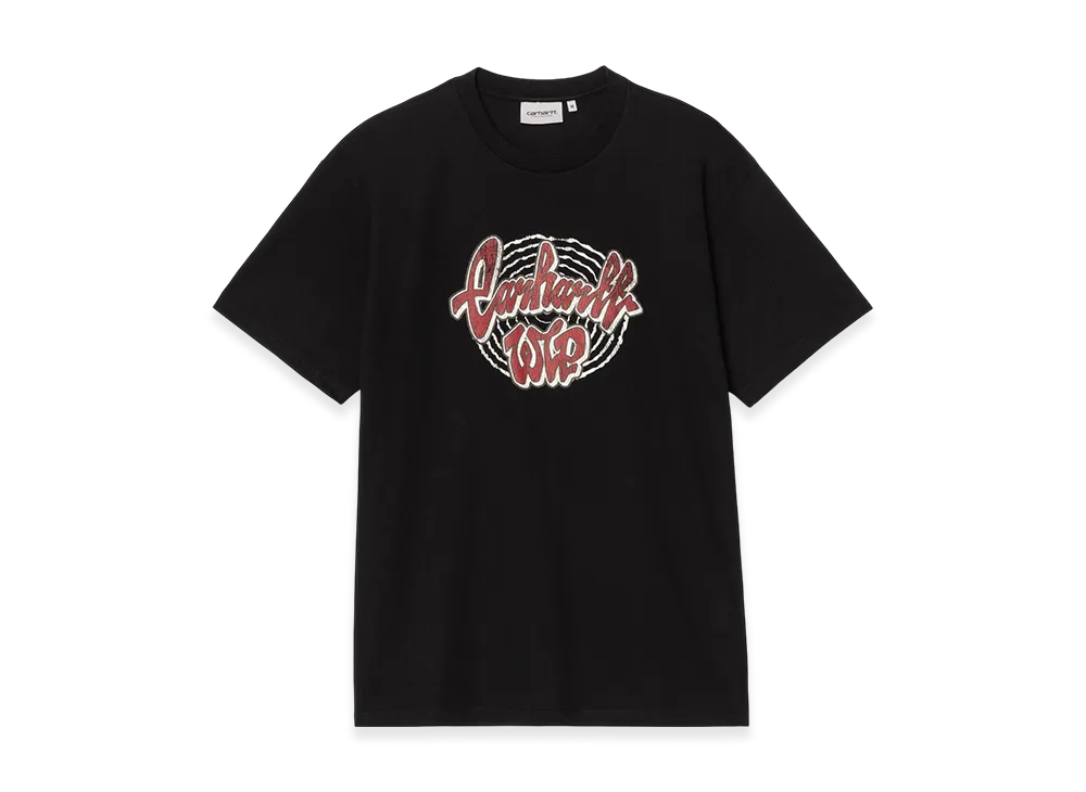 Carhartt WIP S/S Chedda T-Shirt "Black(Heavy Stone Wash)"