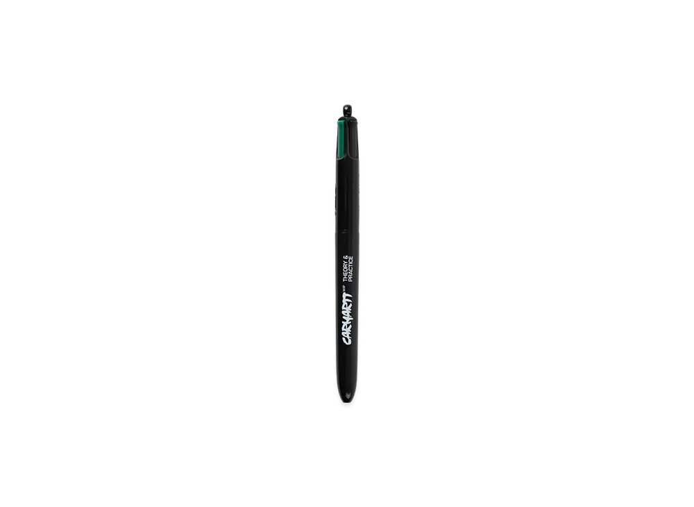 Carhartt WIP Theory And Practice 4-Color Ball Pen "Black/White"