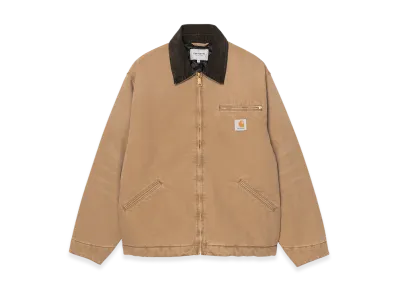 Carhartt WIP OG Detroit Jacket "Hamilton Brown/Tobacco(Stone Canvas)"