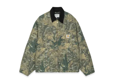 Carhartt WIP OG Detroit Jacket "Camo Combi Green/Black(Stone Washed)"