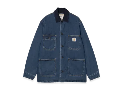Carhartt WIP OG Chore Coat "Blue/Dark Navy(Stone Washed)"