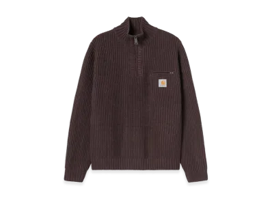 Carhartt WIP Detroit Half Zip Sweater "Palisander"