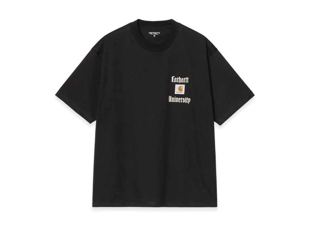 Carhartt WIP S/S Schooling Heart T "Black"