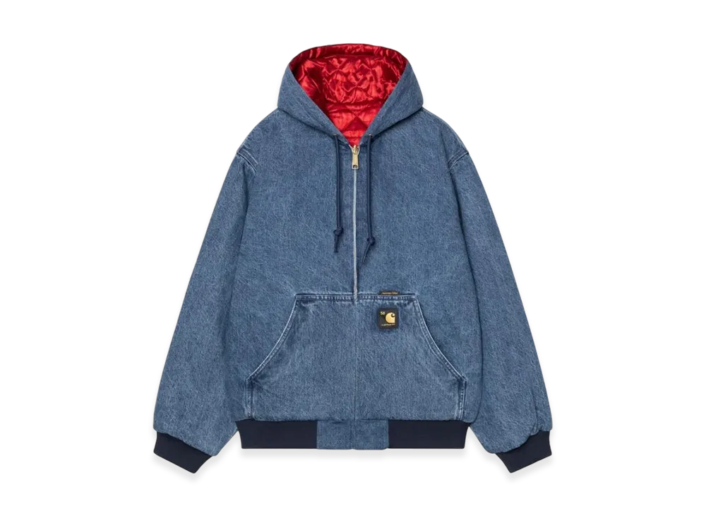 Carhartt WIP OG Active Jacket 50th Anniversary Edition Canvas "Blue/USA Red"